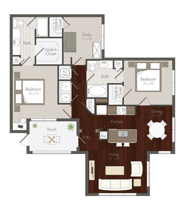 Unit 14208 14208 floor plan